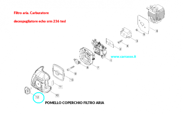 filtroariacarburatoredecespugliatoresrm236carrasso