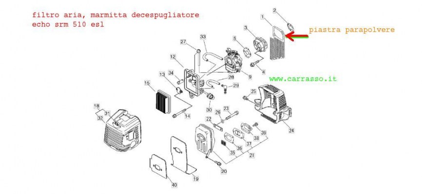 filtroariamarmittaechosrm510eslcarrasso