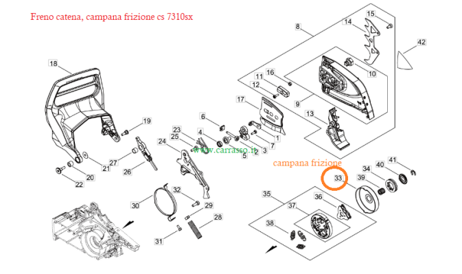 frenocatenacampanafrizionecs7310sxcarrasso66