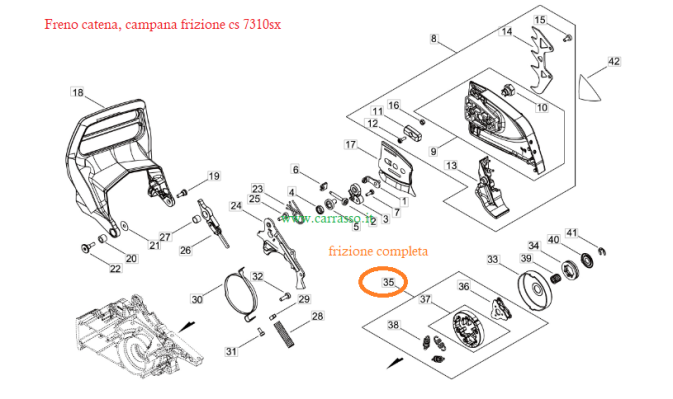 frenocatenacampanafrizionecs7310sxcarrasso72
