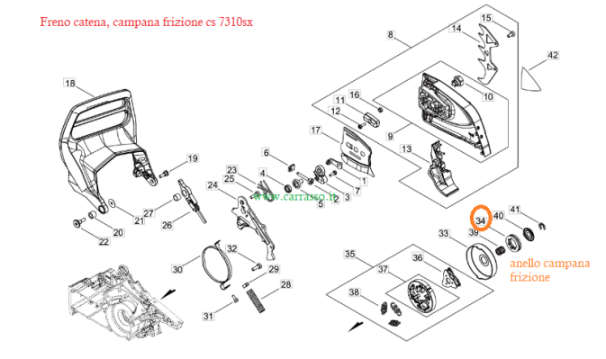 frenocatenacampanafrizionecs7310sxcarrasso96
