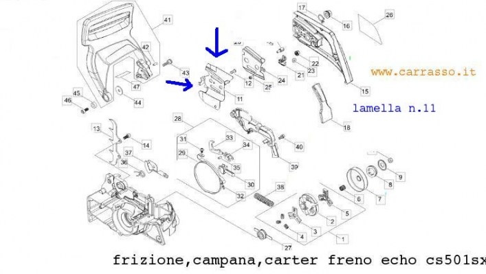 frizionecampanacarterfreno501sxcarrasso18