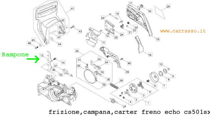 frizionecampanacarterfreno501sxcarrasso1