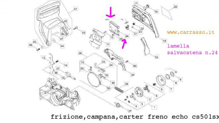 frizionecampanacarterfreno501sxcarrasso4