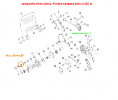 Olio catena echo motosega trasparente fluido Pro Up litri 2 per una  motosega sempre lubrificata e pulita